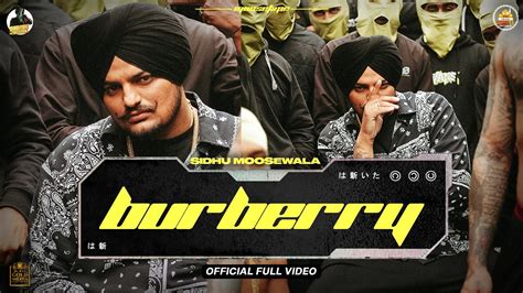 burberry boy lyrics|sidhu moose wala moosetape.